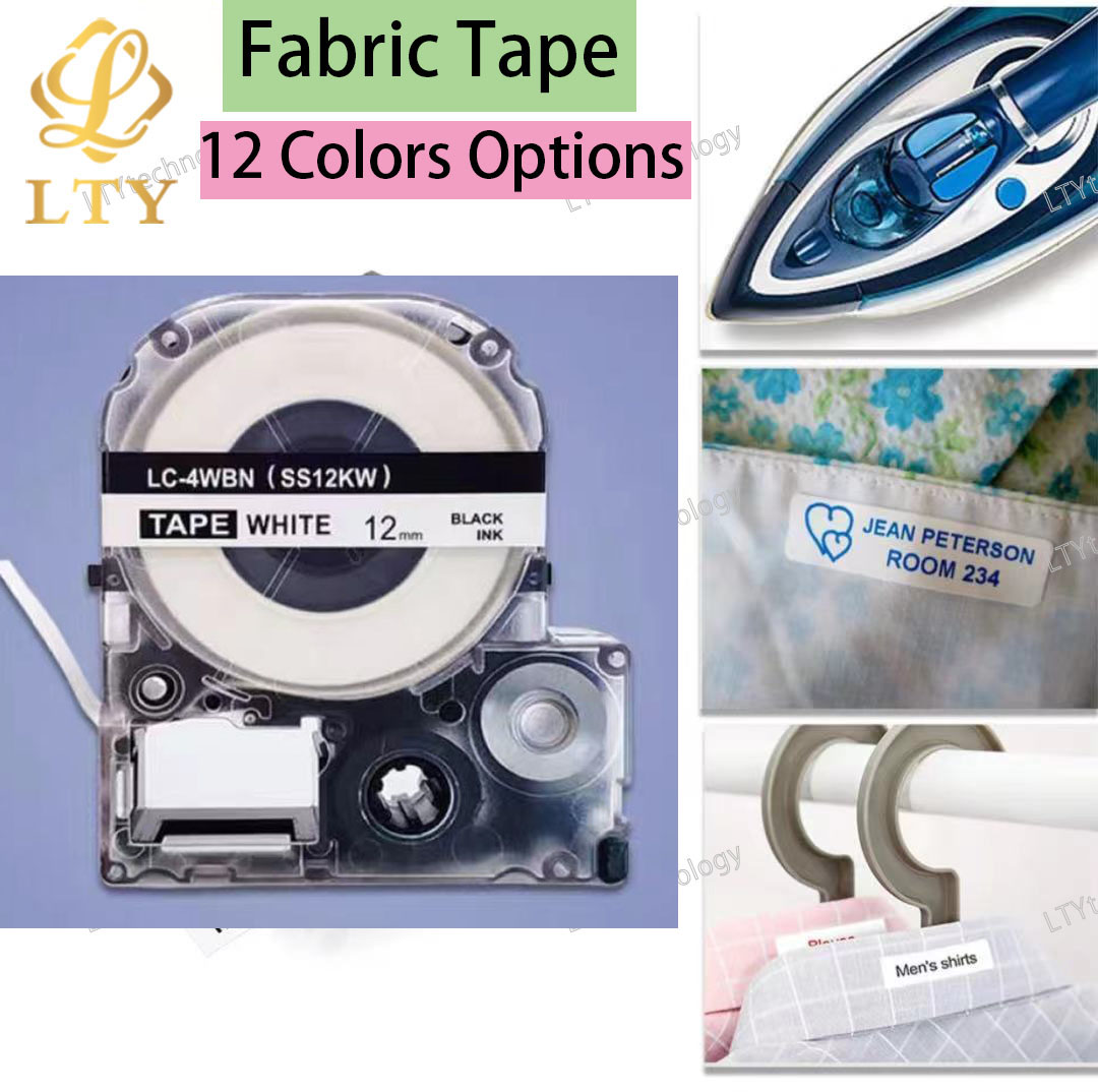 Commercial Fabric Printing Machine - 12Mm Vải Sắt-Trên Băng Nhãn Cho