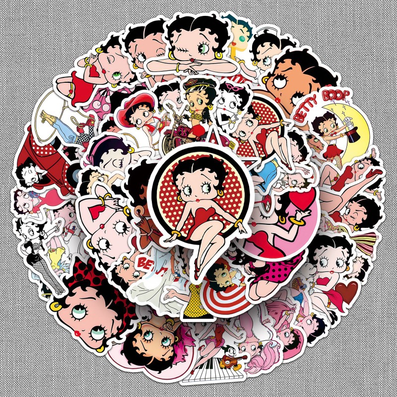 Betty Boop 50 stickers high co - đánh giá và giá Printer Paper